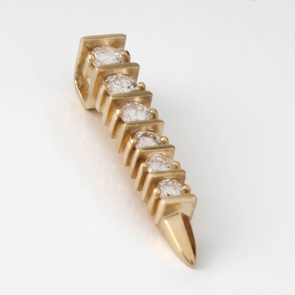 Diamond and 14K Pendant