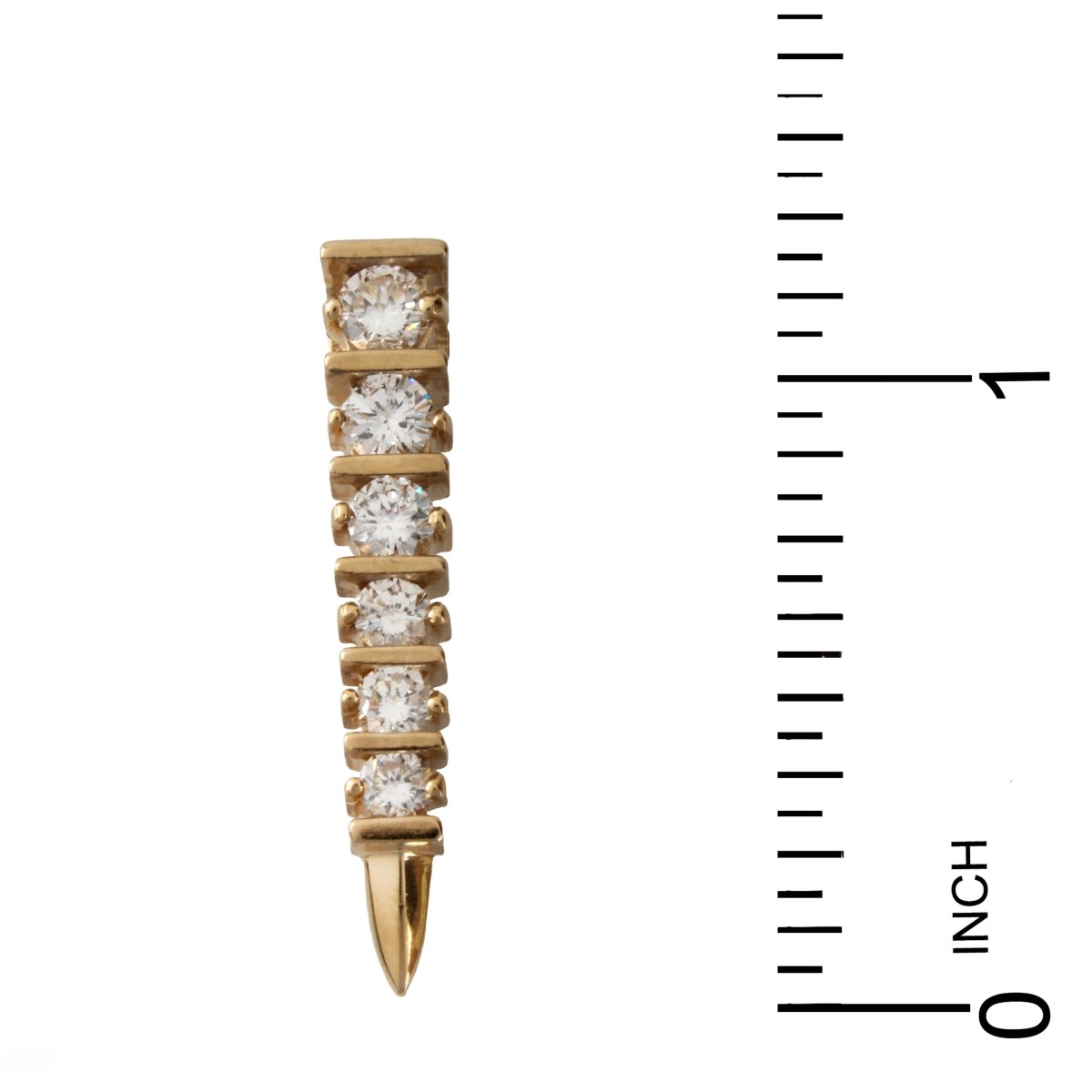 Diamond and 14K Pendant