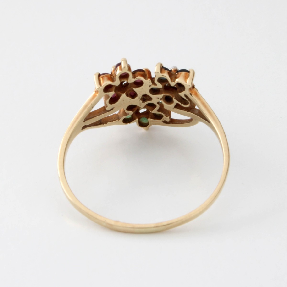 Gemstone and 10K Ring
