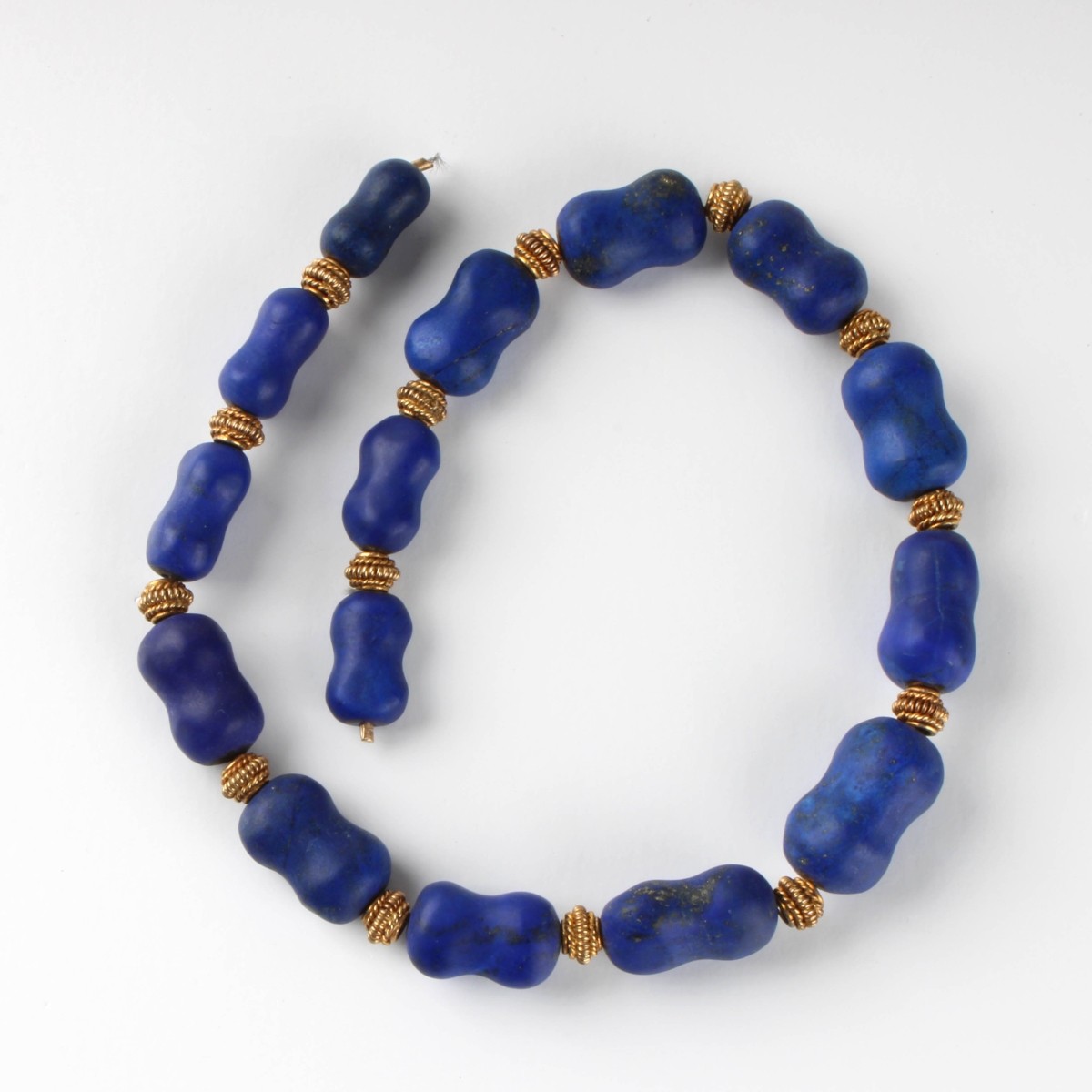Lapis Lazuli Bead Necklace