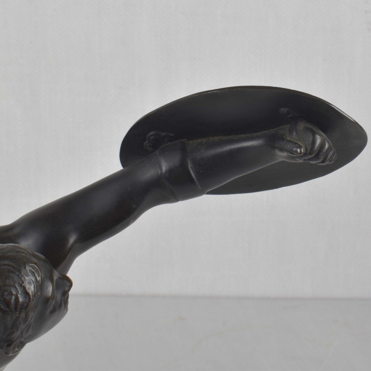 "Borghese Gladiator" Bronze Sculpture