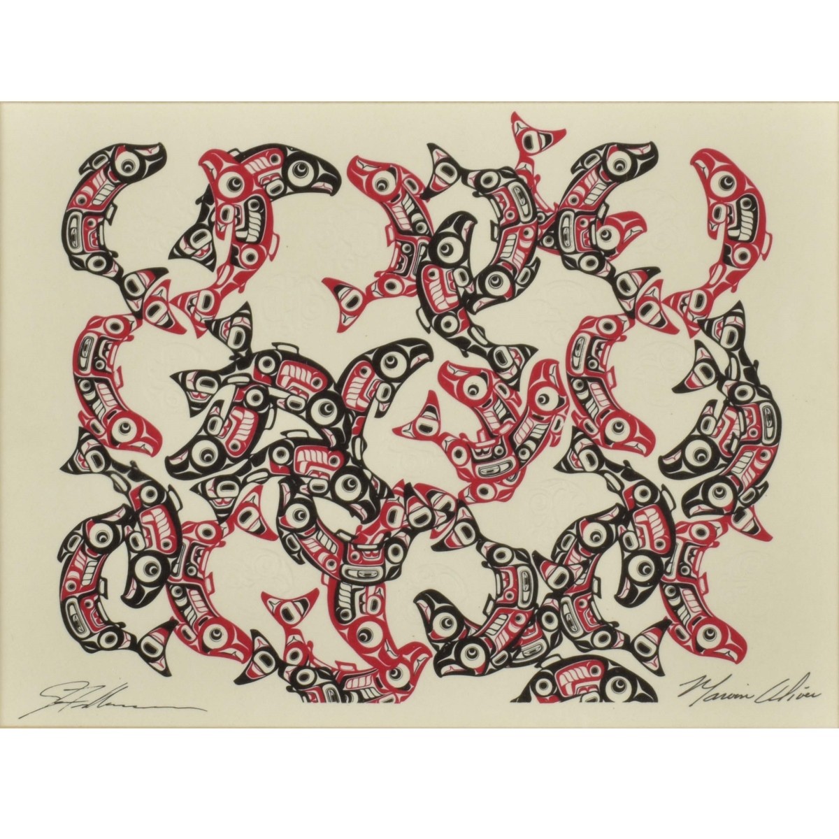 Framed Color Lithographs
