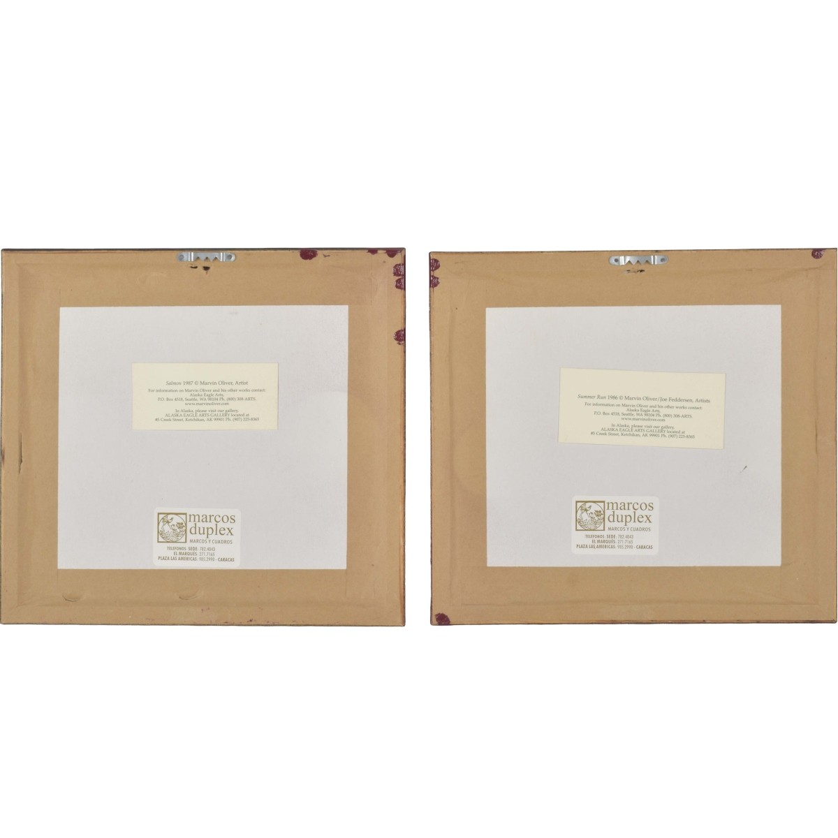 Framed Color Lithographs