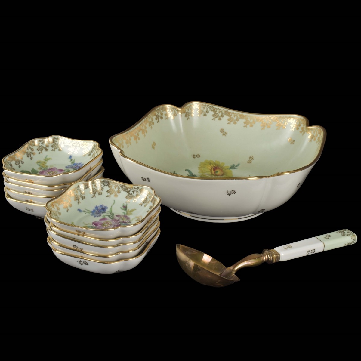 Limoges Porcelain Fruit Service