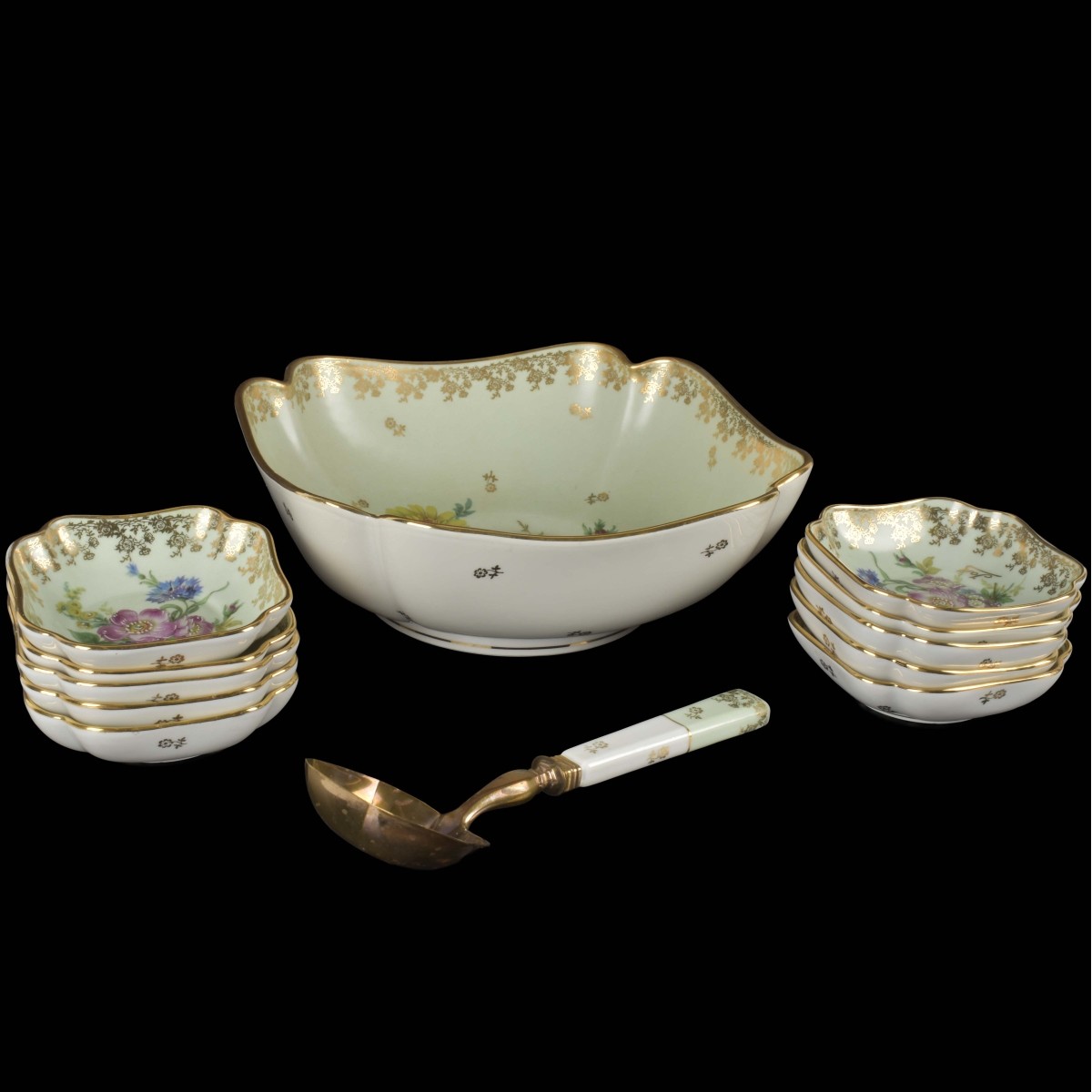 Limoges Porcelain Fruit Service