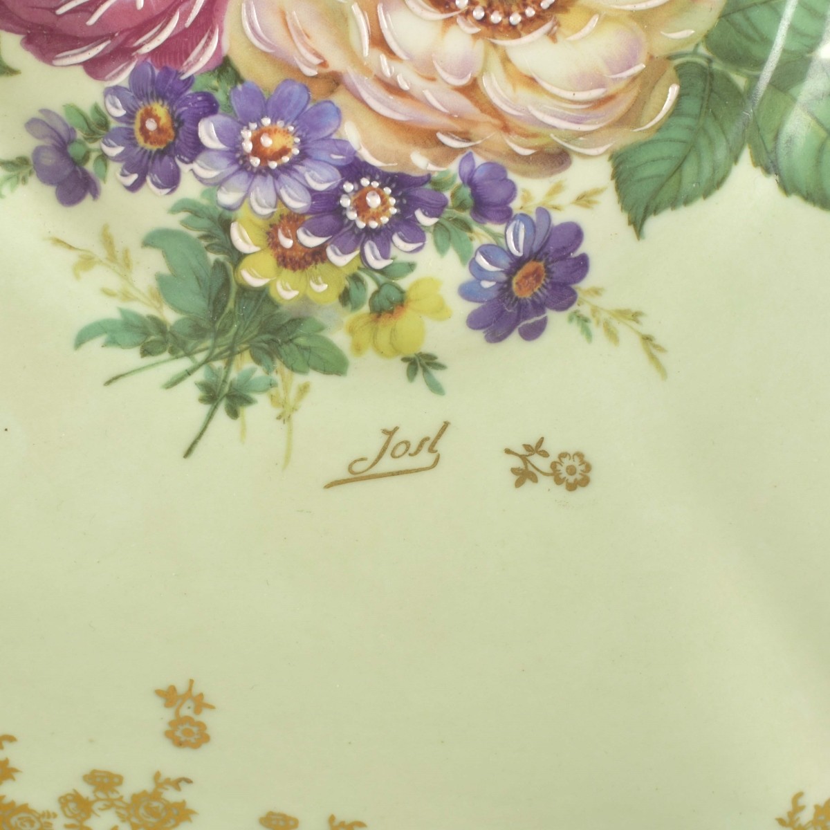 Limoges Porcelain Fruit Service