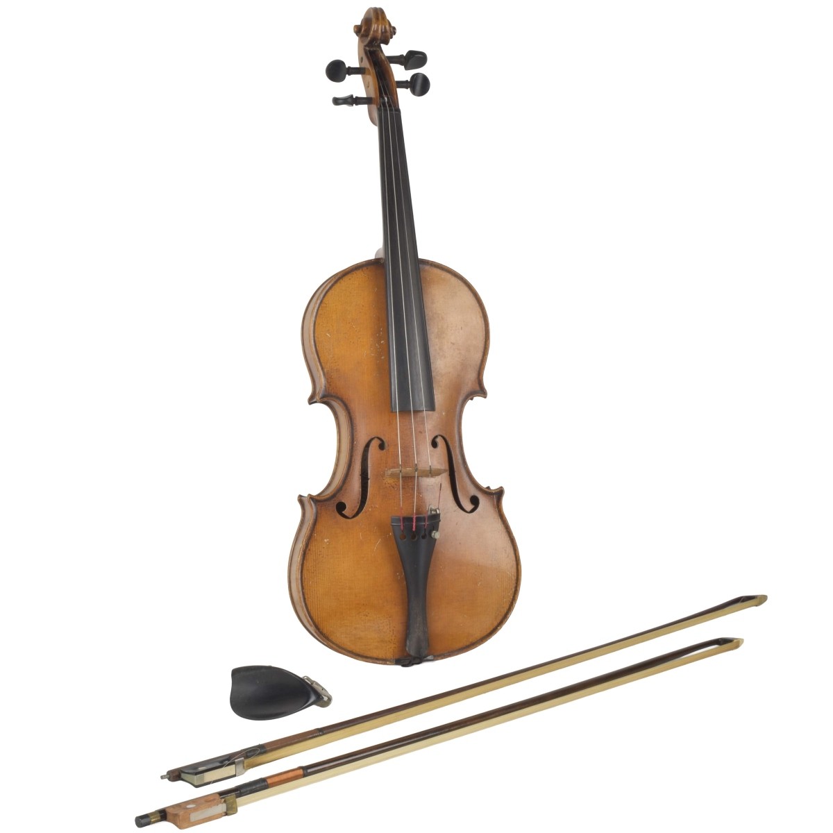 Vintage Violin and Bows