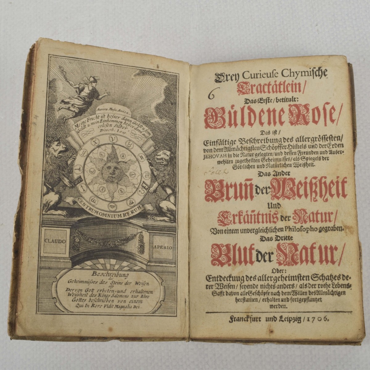 1705 German Prayer Book