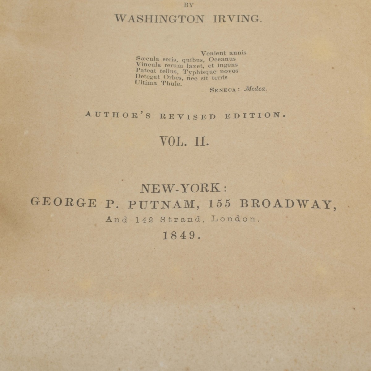 Life and Voyages of Columbus by Washington Irving