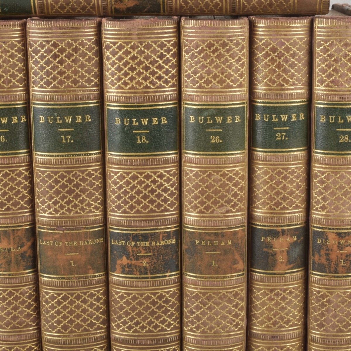 Sir Edward Bulwer Lytton Works