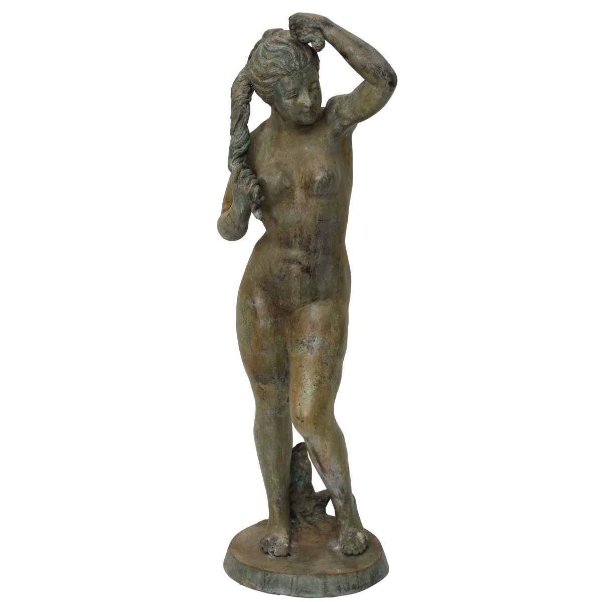 Vintage Variegated Bronze Sculpture