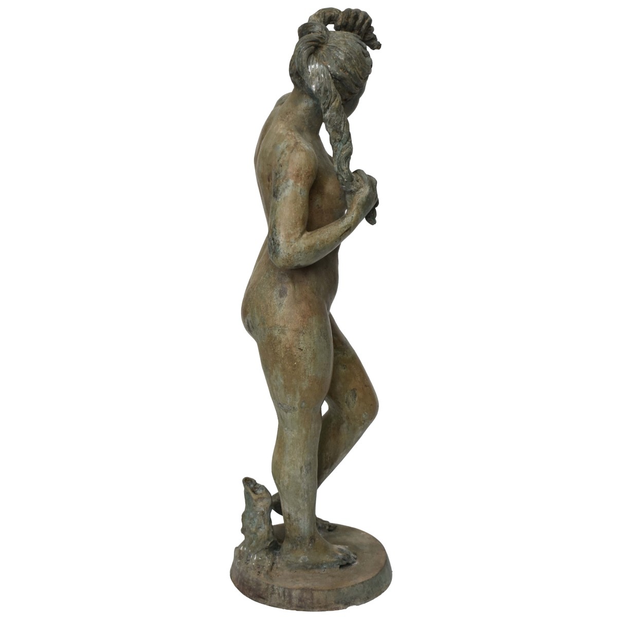 Vintage Variegated Bronze Sculpture