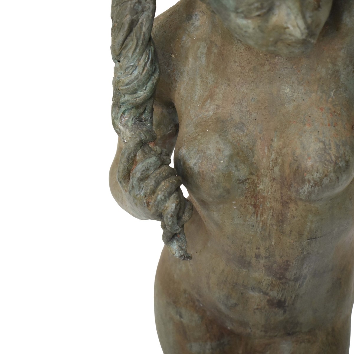 Vintage Variegated Bronze Sculpture