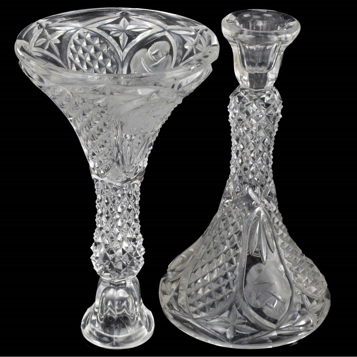 Lot of Glass and Crystal Pieces