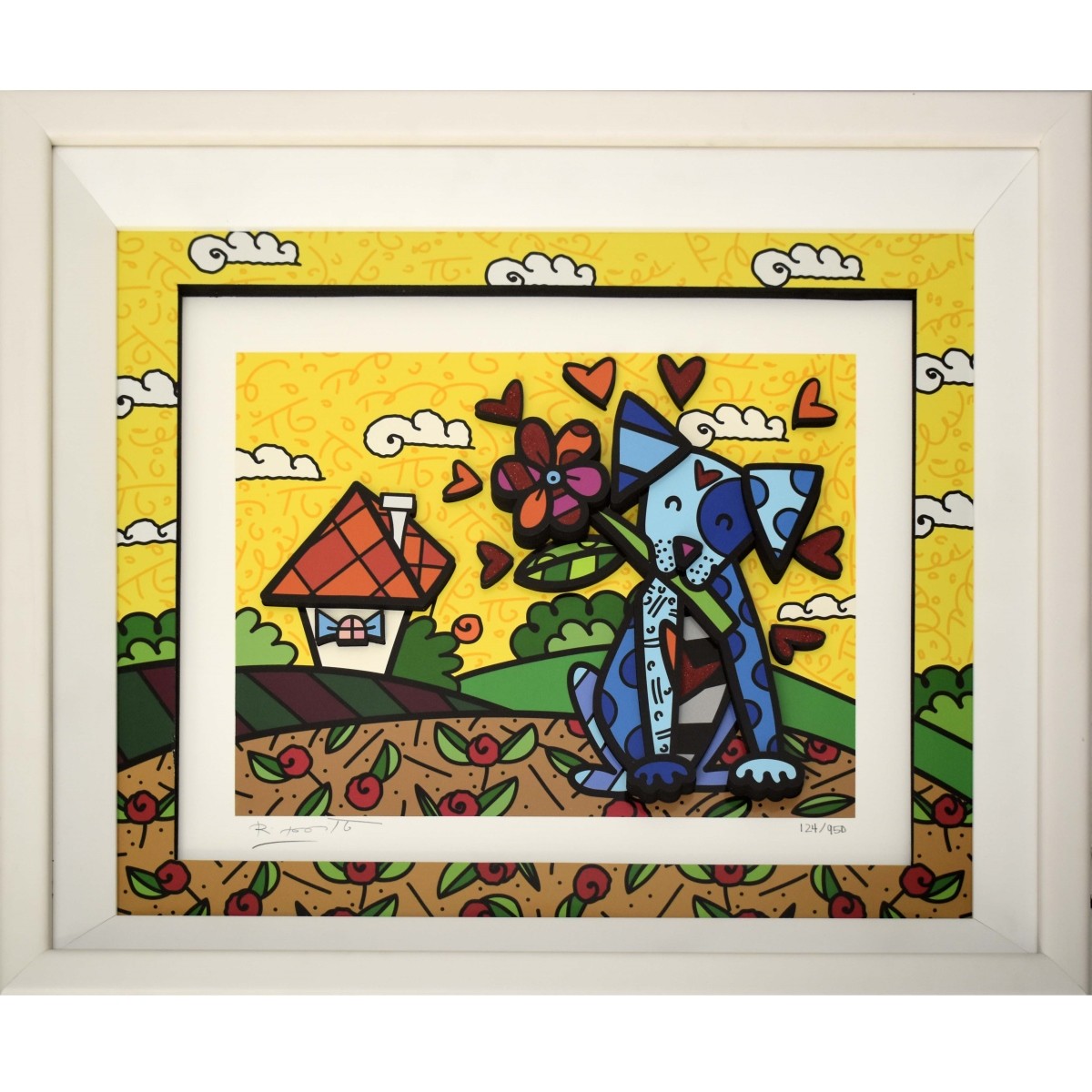 Romero Britto, American (b.1963)