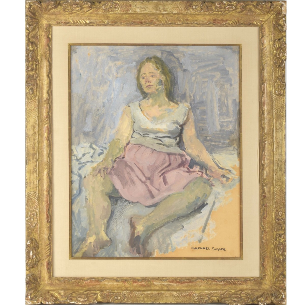 Raphael Soyer, American (1899-1987)