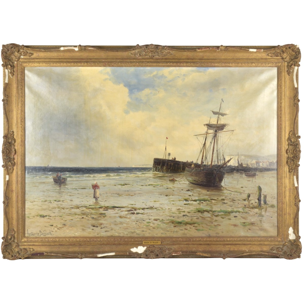 Gustave de Breanski, British (1856-`1898)