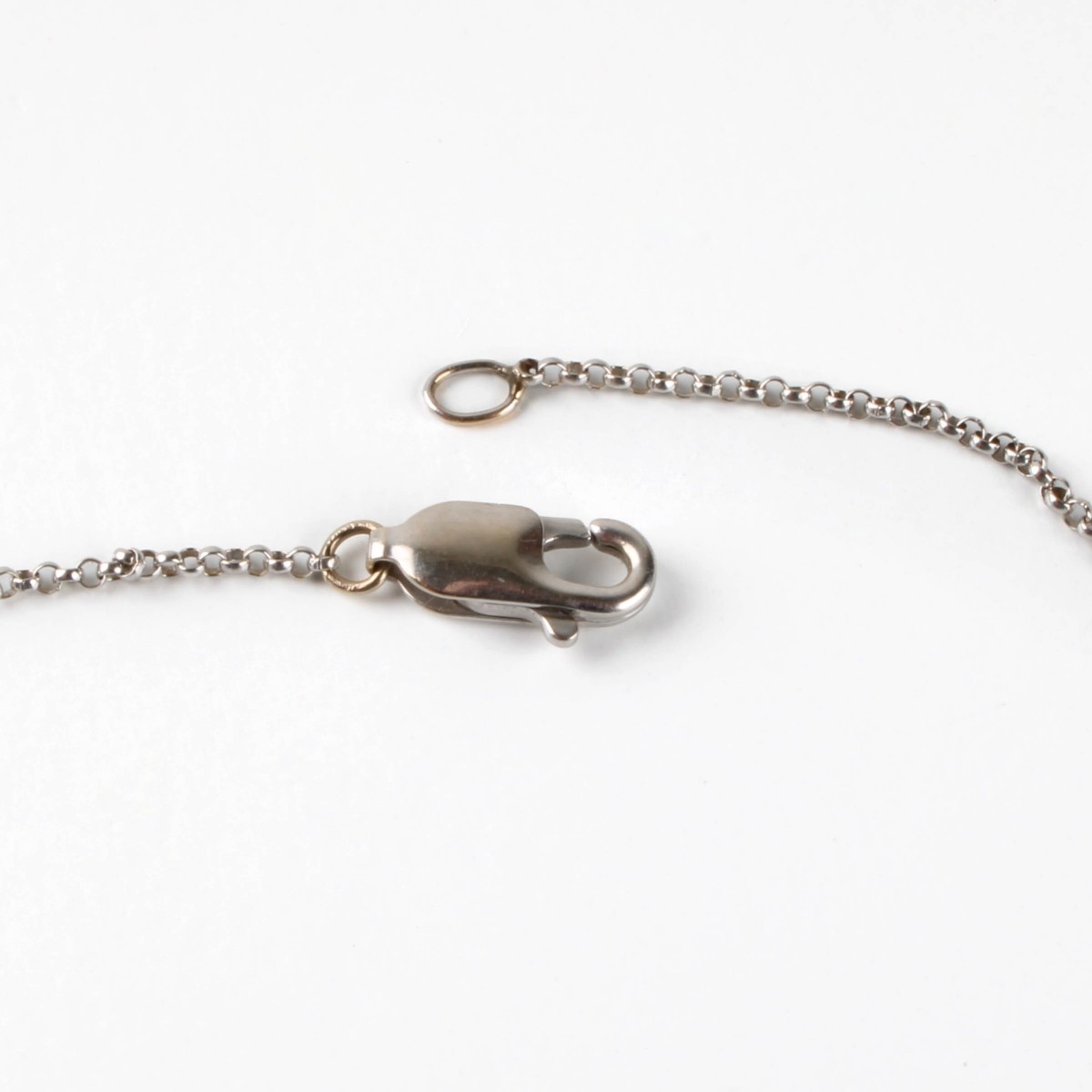Deco Diamond and Platinum Pendant