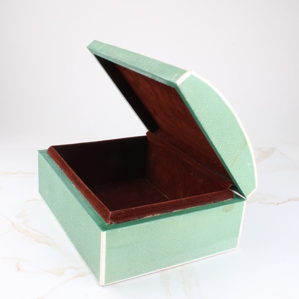 Shagreen Covered Desk Box