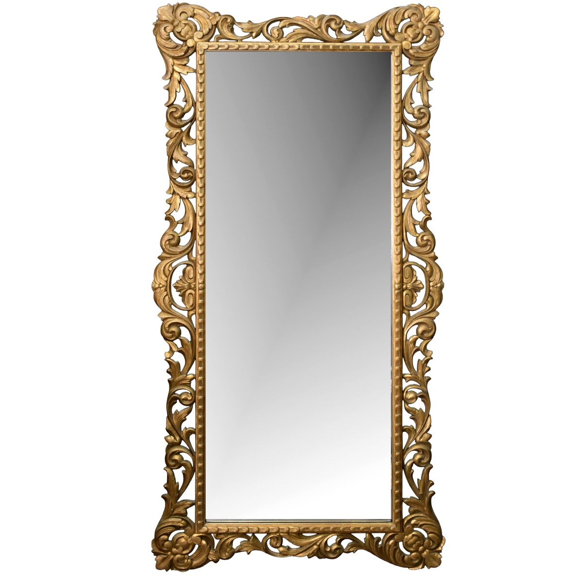 Rococo Gilt-wood Mirror