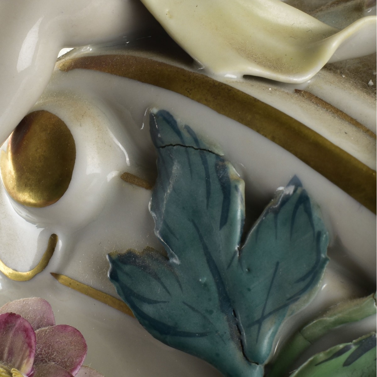 Dresden Porcelain Urn