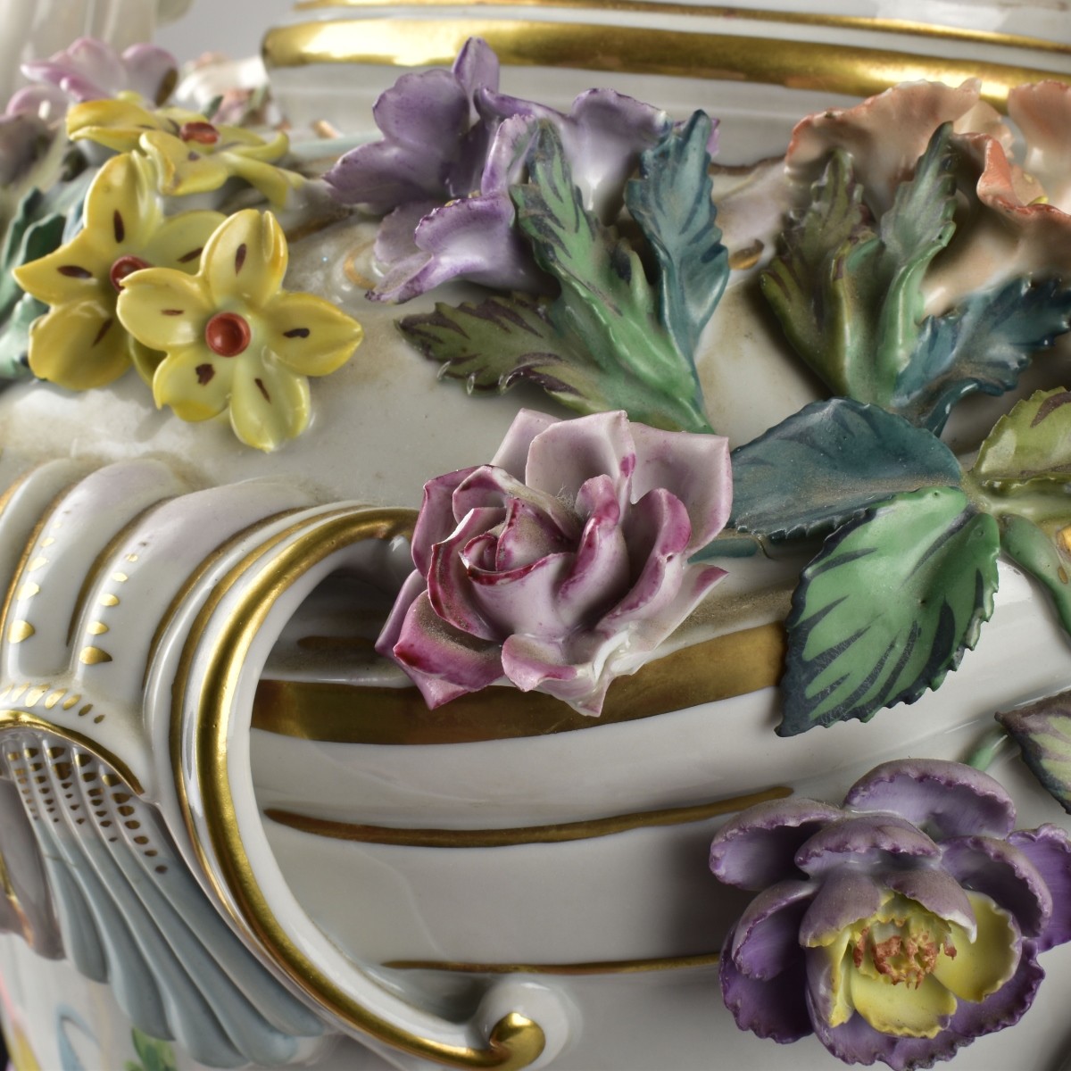 Dresden Porcelain Urn