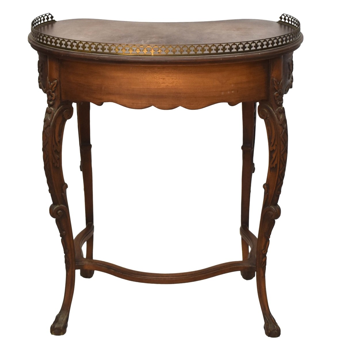 Vintage French Style Kidney Shape Desk