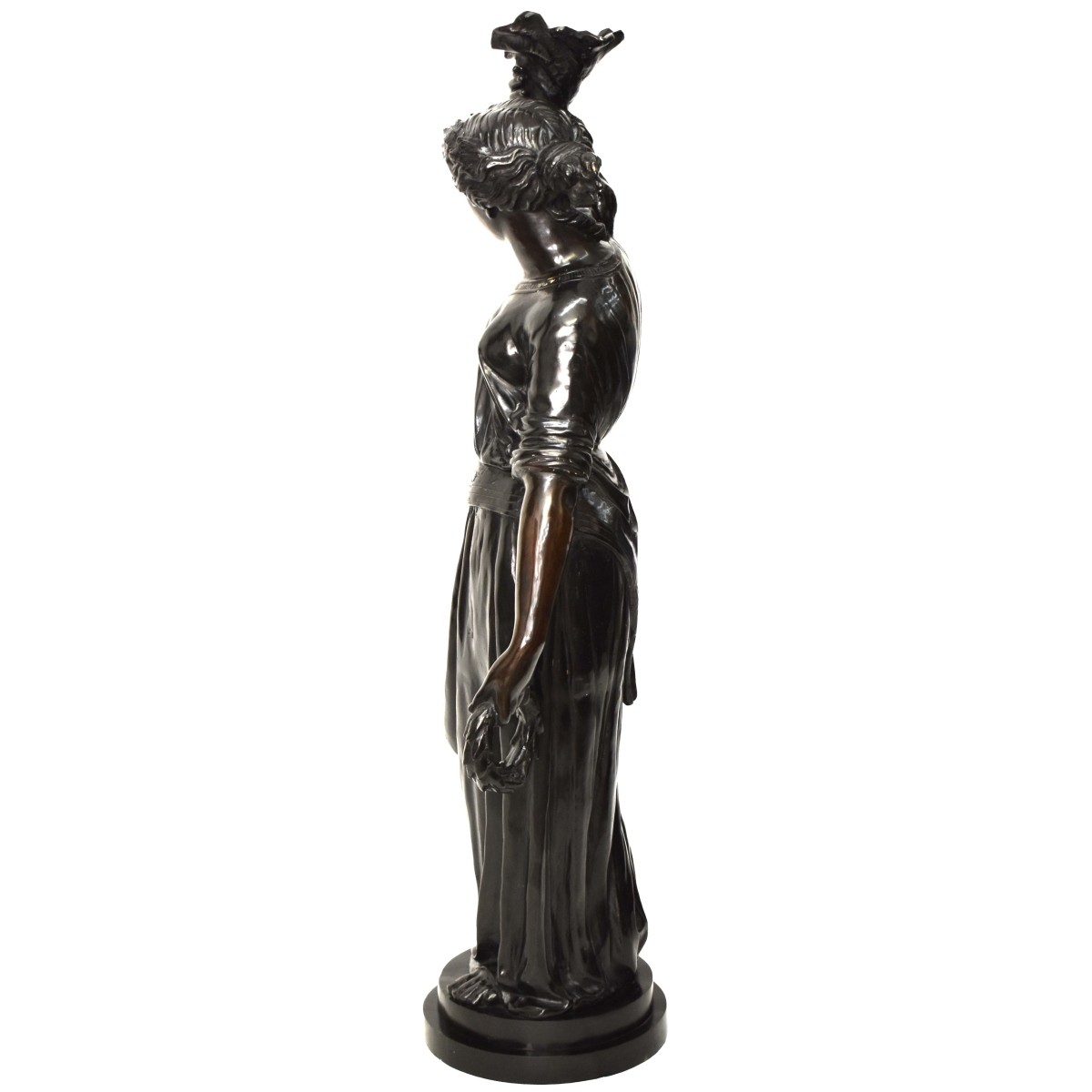 "Serena" Patinated Spelter Sculpture