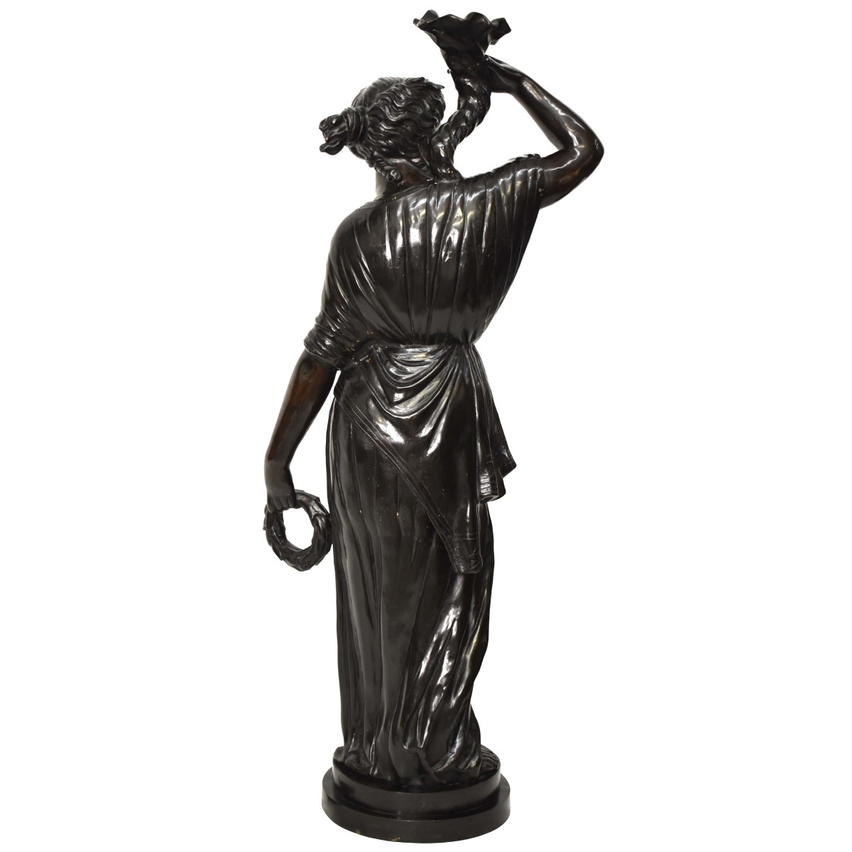 "Serena" Patinated Spelter Sculpture