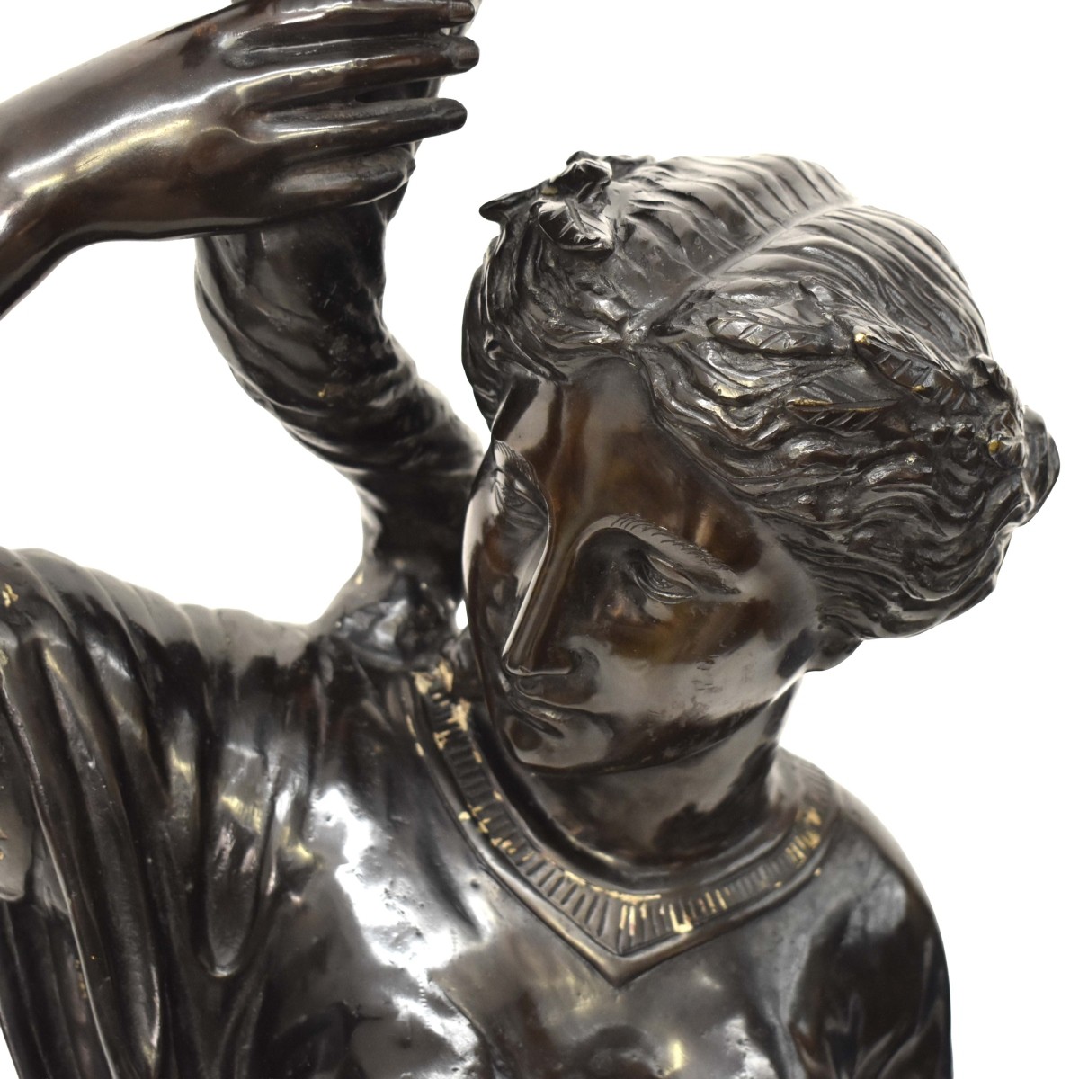 "Serena" Patinated Spelter Sculpture
