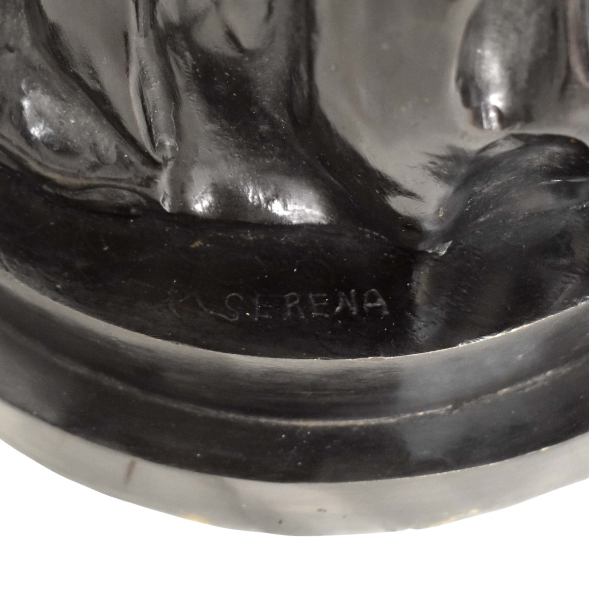"Serena" Patinated Spelter Sculpture