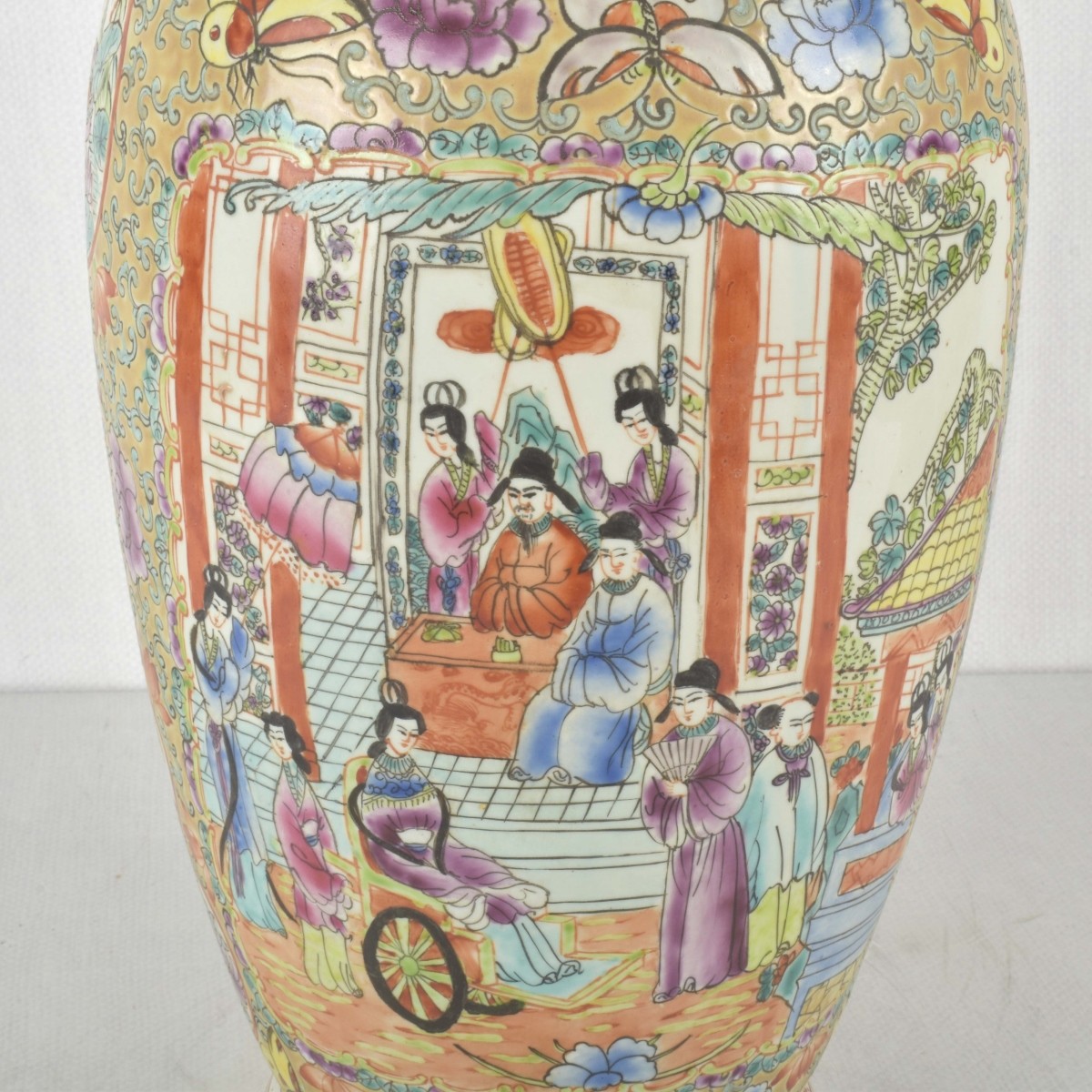 Chinese Famille Rose Vase