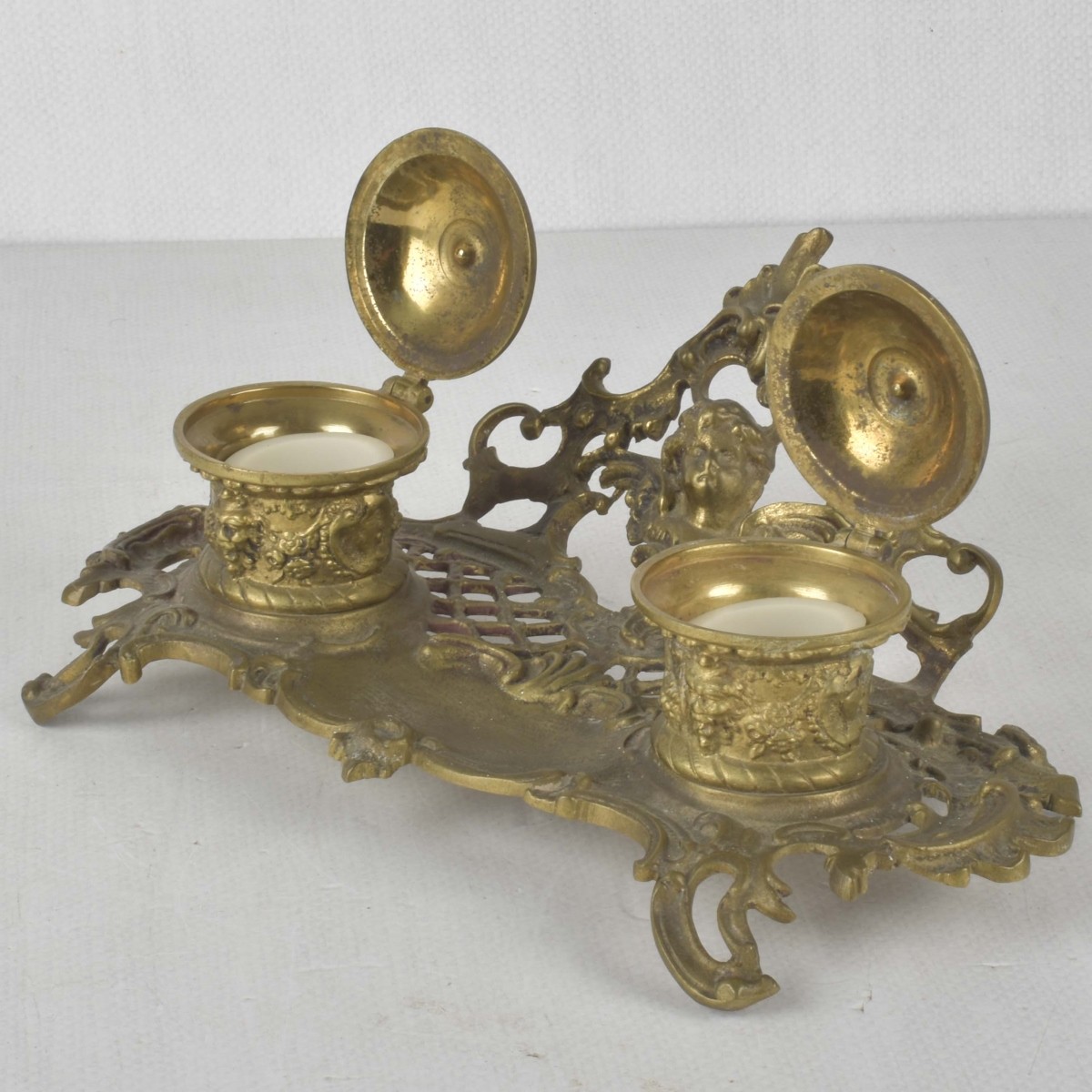 French Art Nouveau Pen Stand