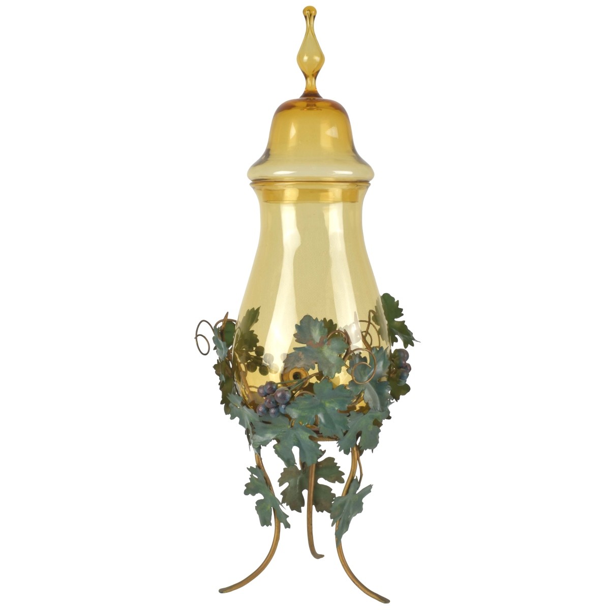 Italian Blown Glass Wine Dispenser