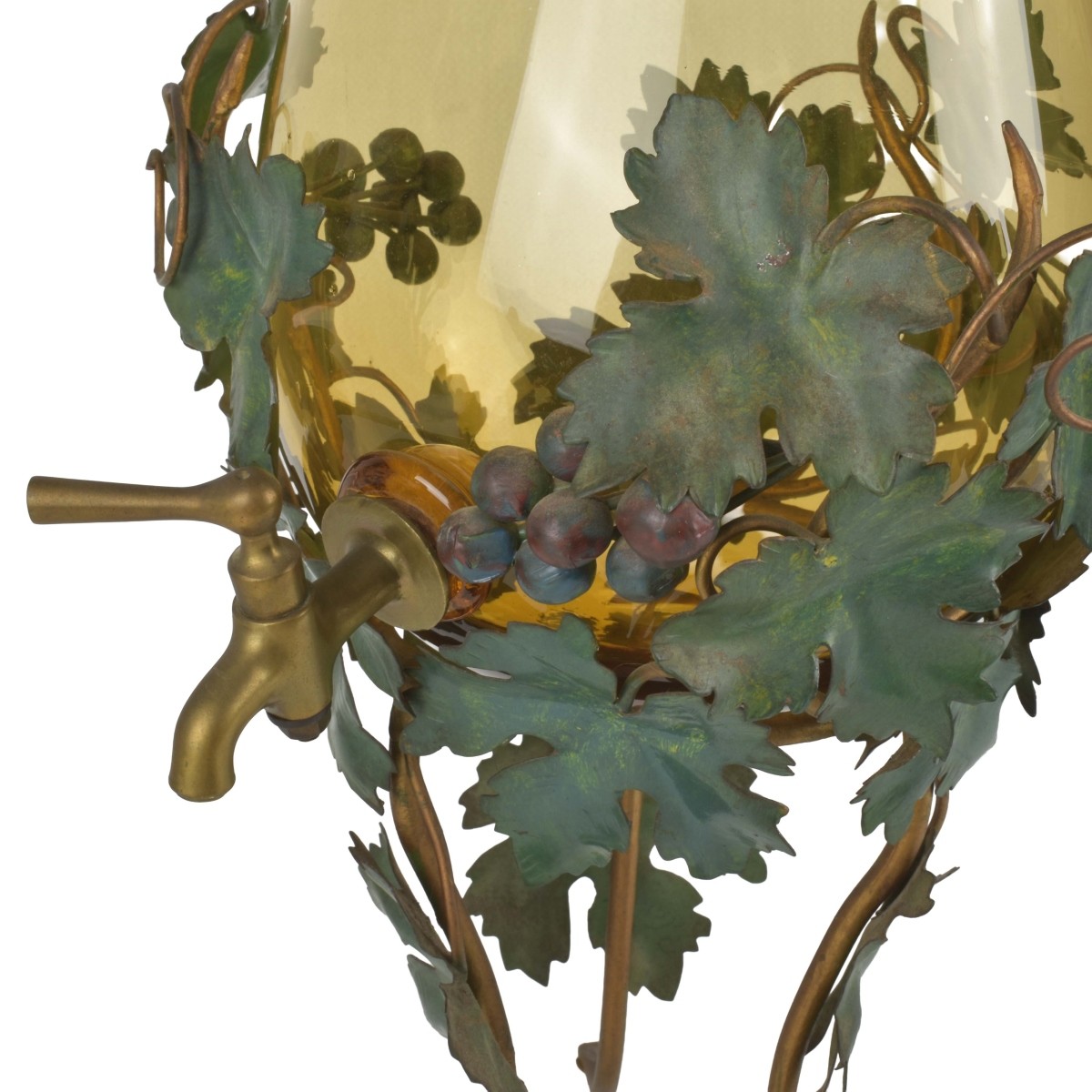 Italian Blown Glass Wine Dispenser