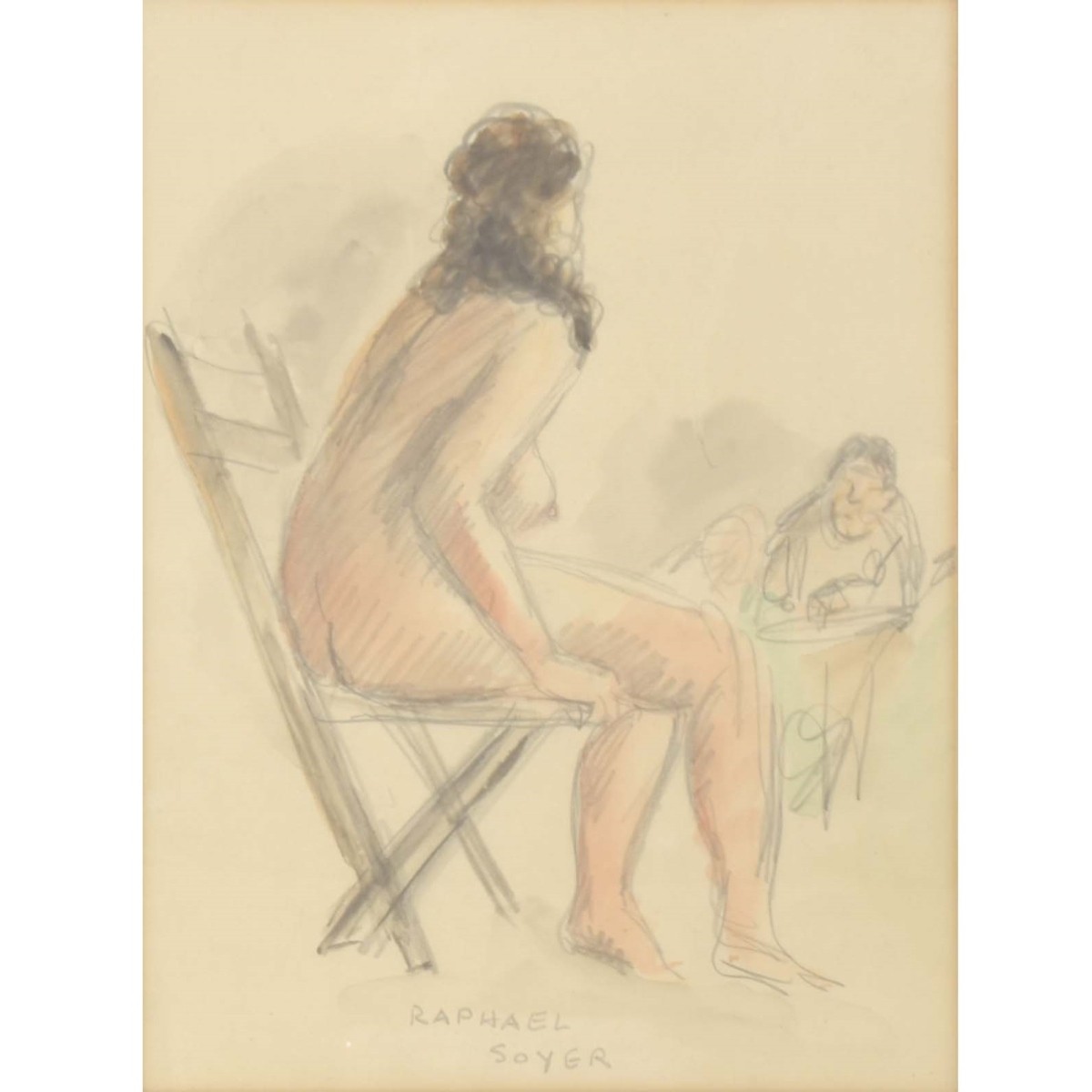 Raphael Soyer, American (1899-1987)