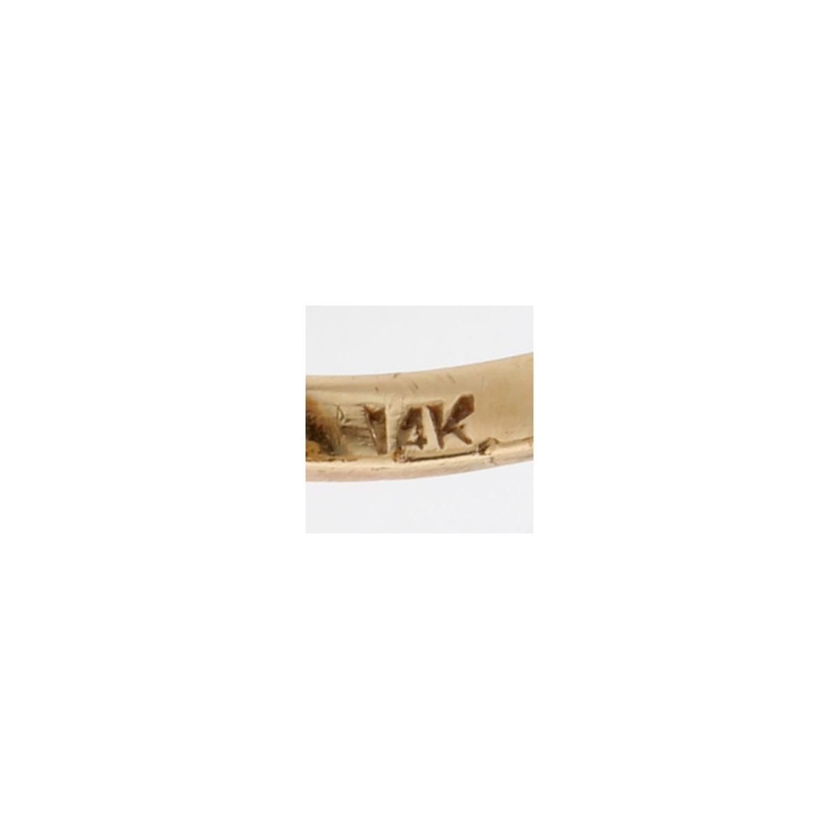 Enamel and 14K Ring