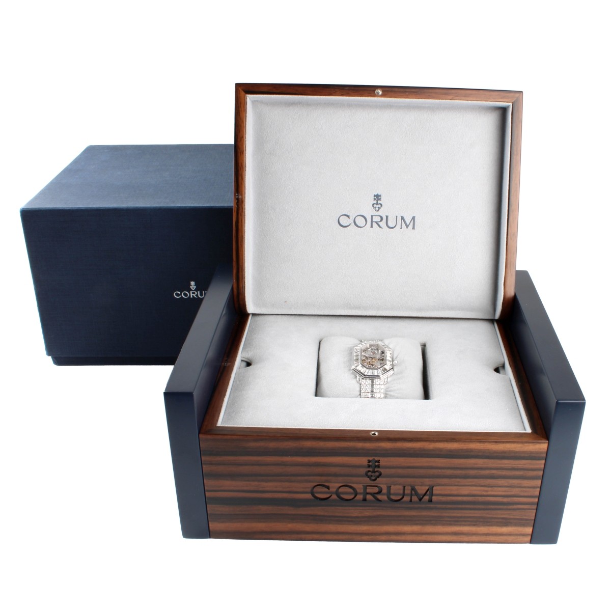 Corum Diamond and 18K Octagonale Watch