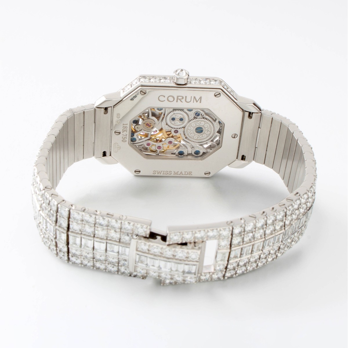 Corum Diamond and 18K Octagonale Watch