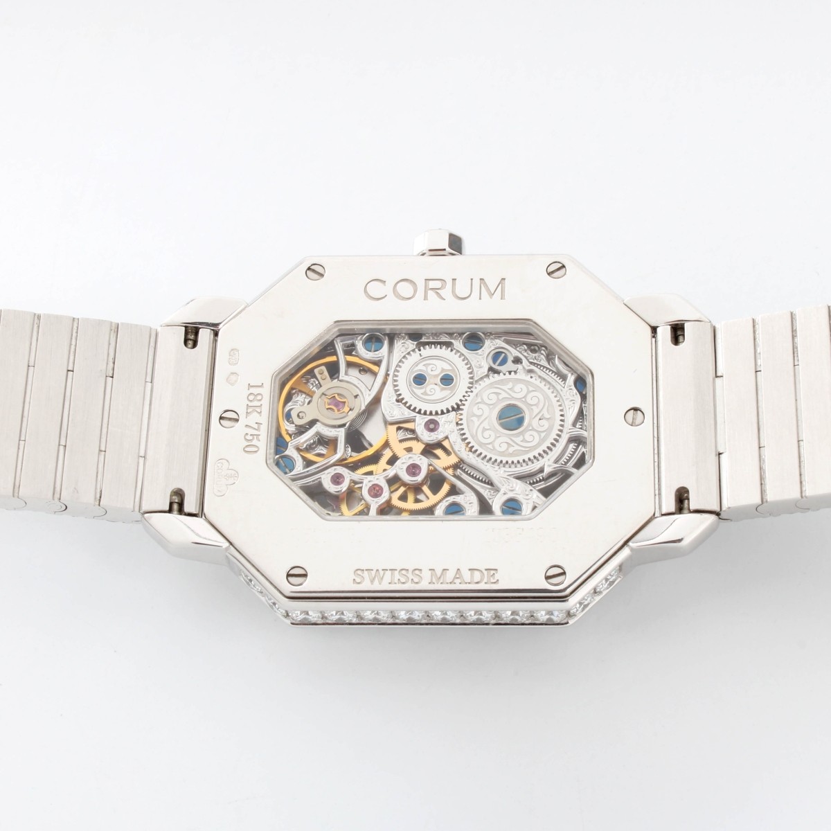 Corum Diamond and 18K Octagonale Watch