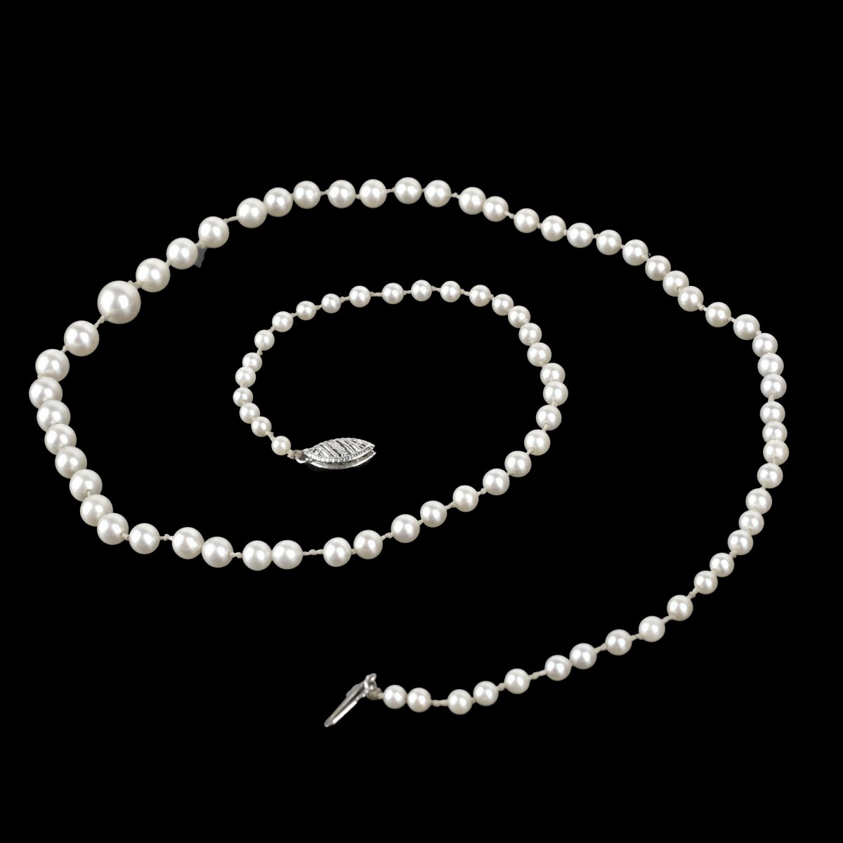 Pearl and 14K Necklace