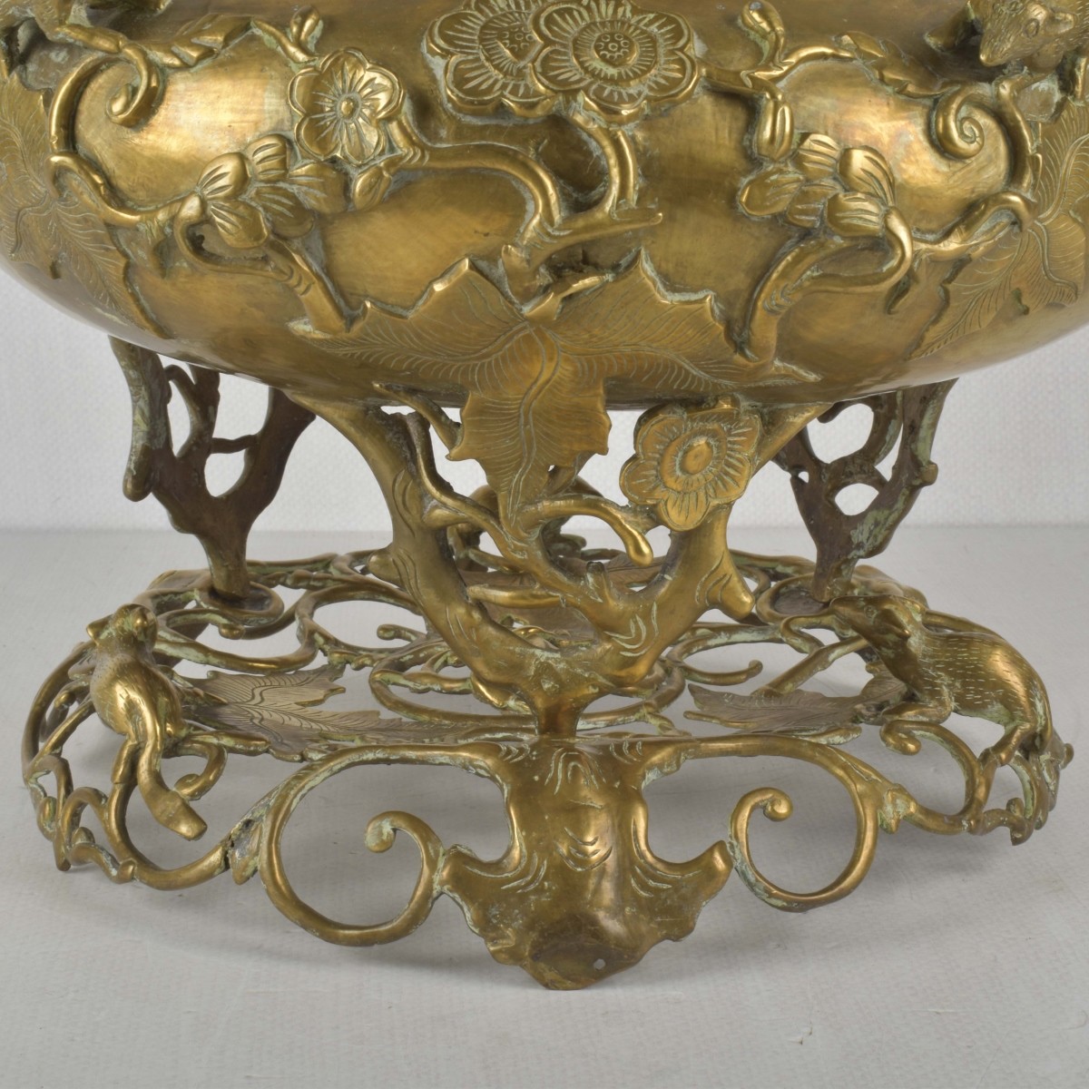 20th Century Chinese Brass Censer