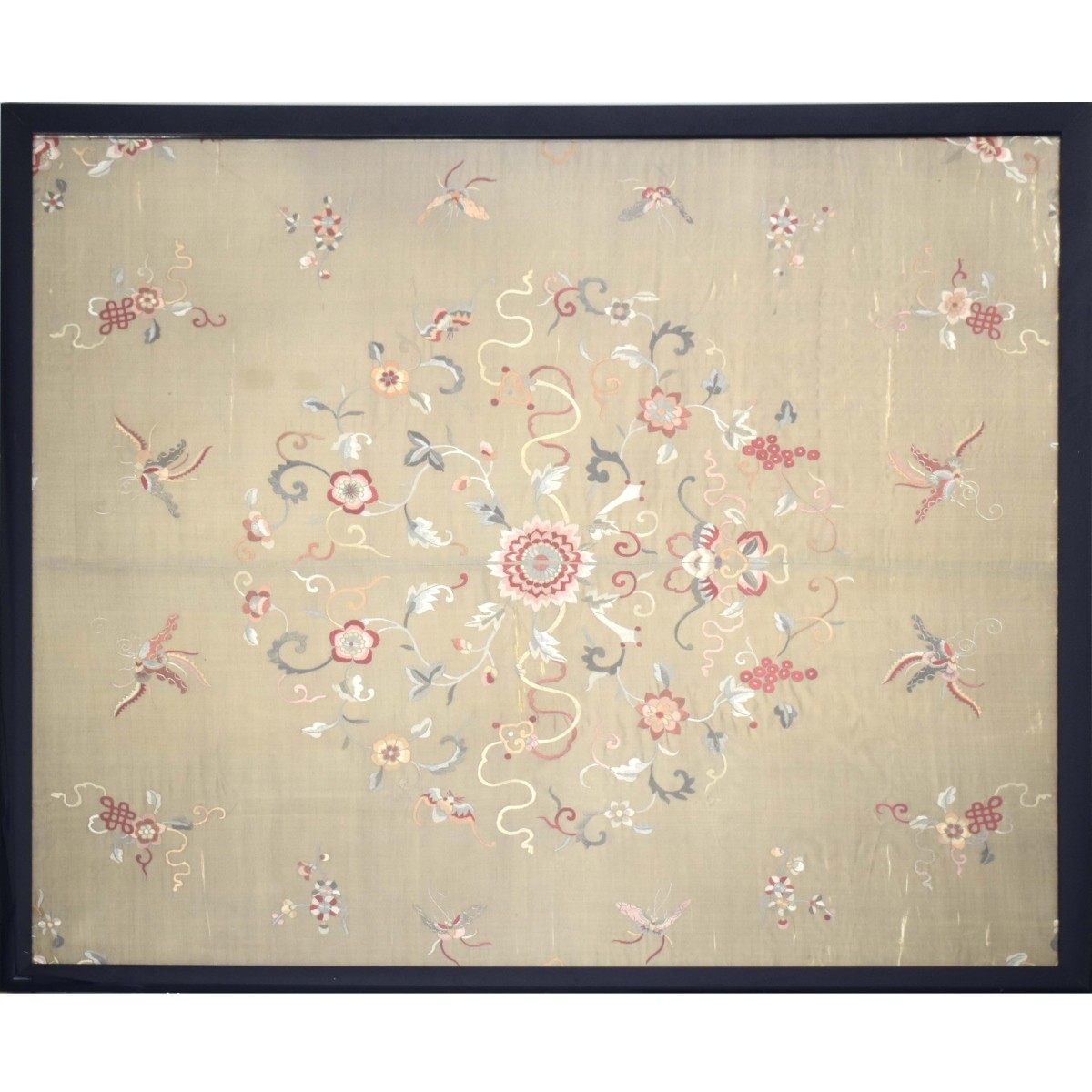 19th Century Chinese Embroidery Textile