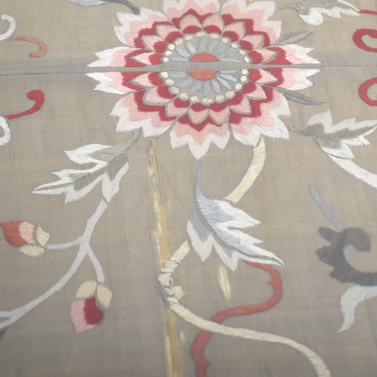 19th Century Chinese Embroidery Textile