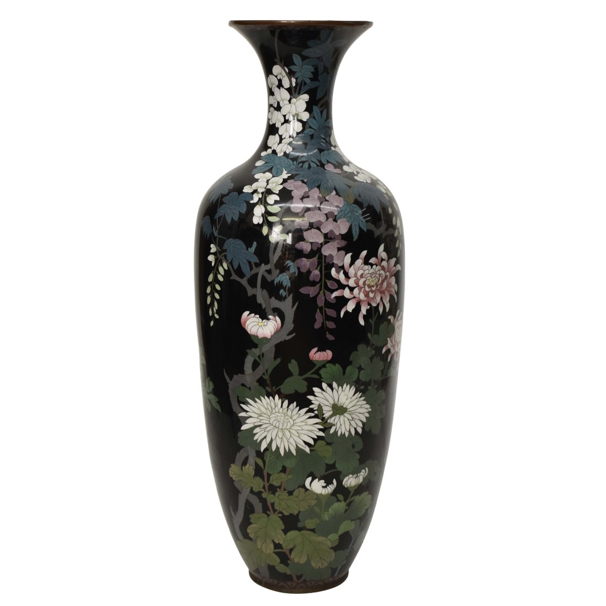 Japanese Cloisonne Palace Vase