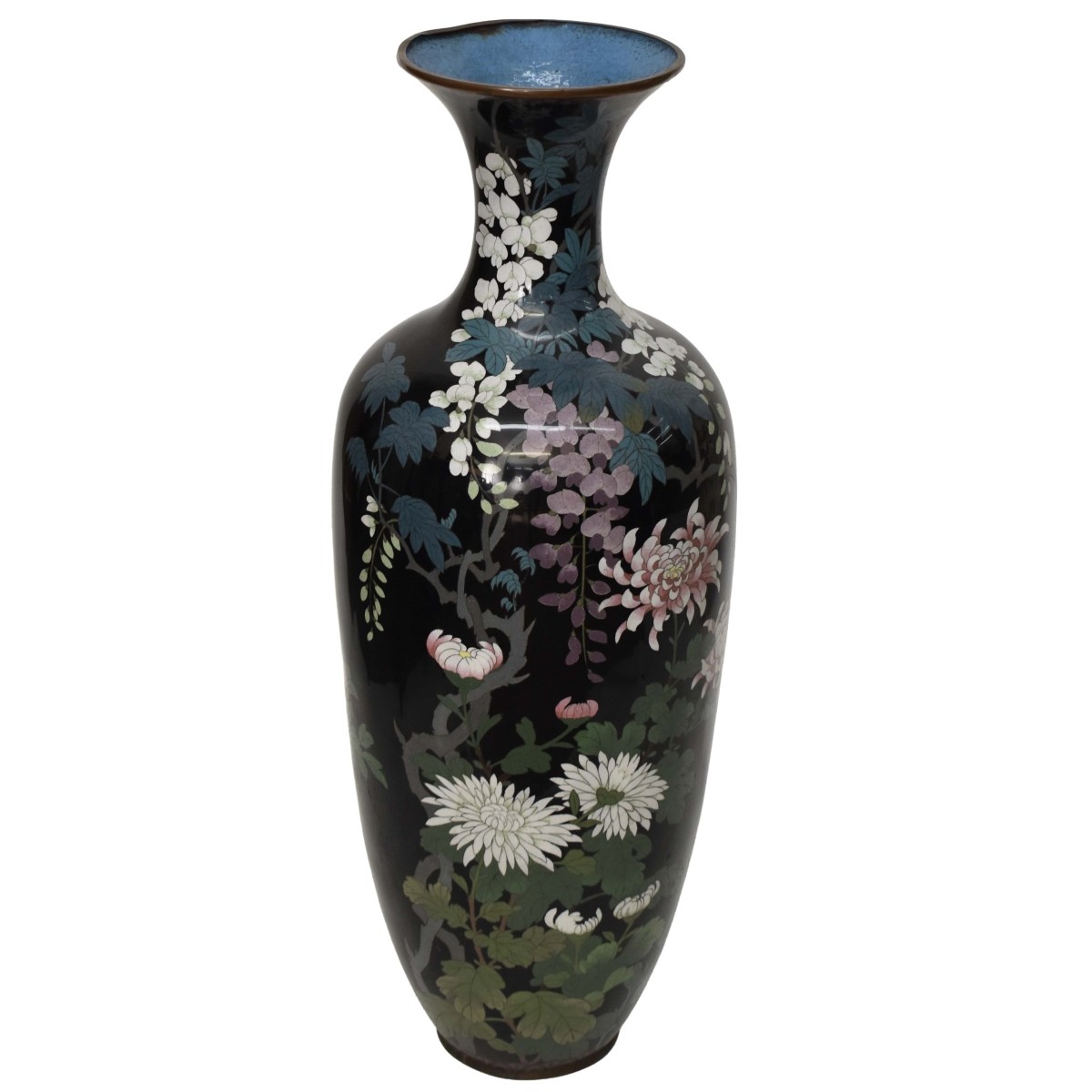 Japanese Cloisonne Palace Vase