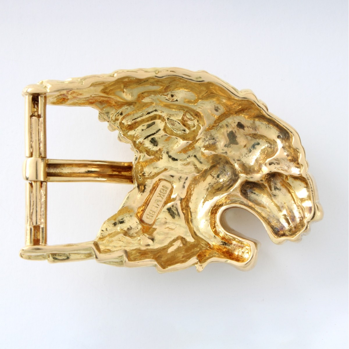 David Webb 18K Belt Buckle