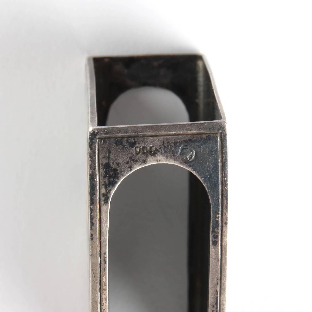 Enamel Match Box and Match Safe