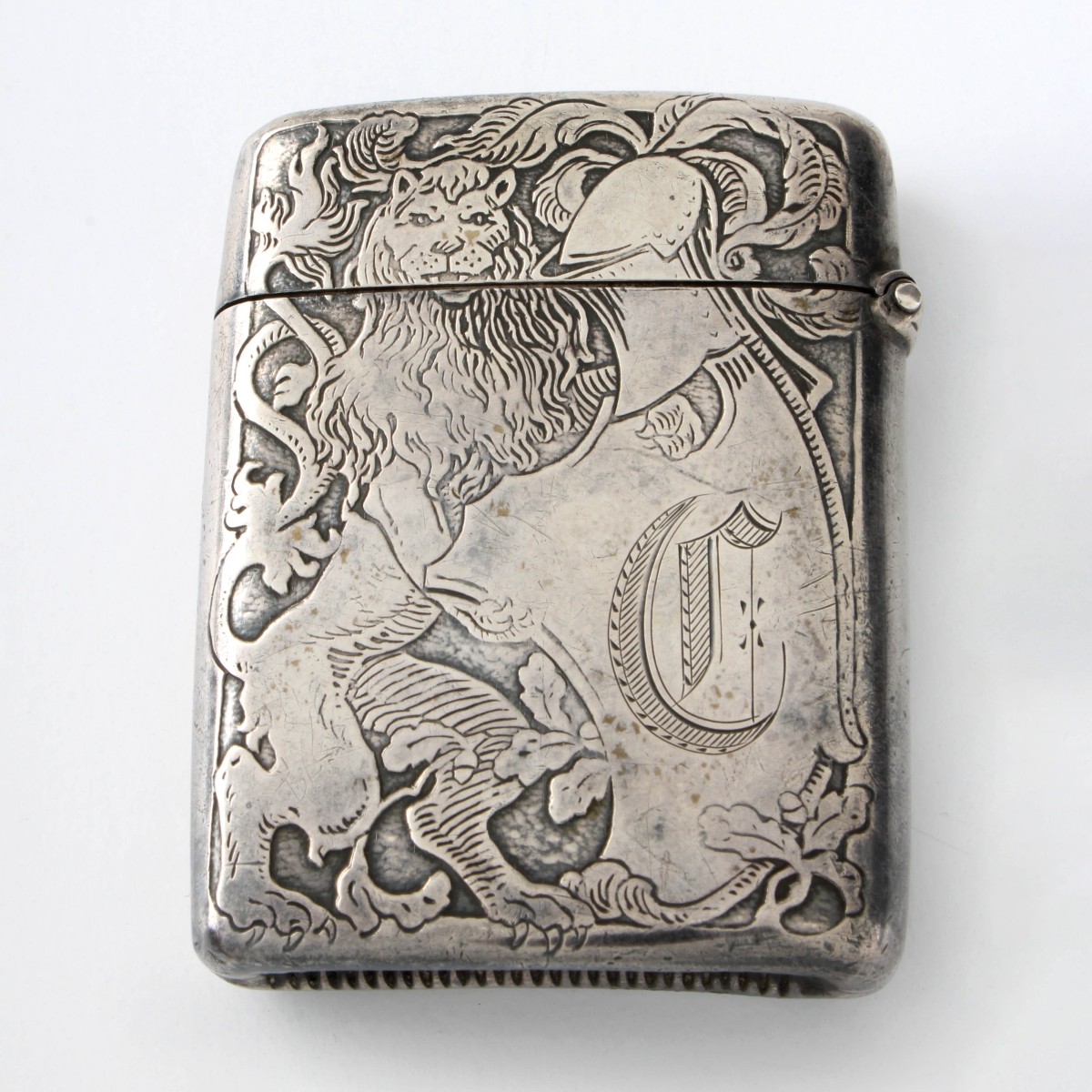 Sterling Silver Match Safe