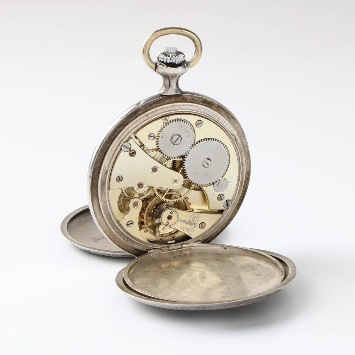 Huguenin Freres Pocket Watch Case